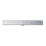 BOANN bnsdc16 Contemporary /モダンInvisibleスタイル304タイル挿入正方形シャワードレイン 24 Inch BNLD24C12 1