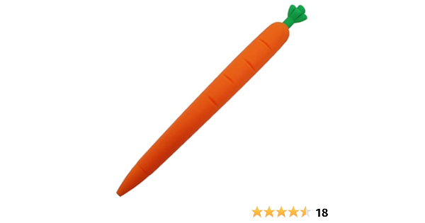 Amazon Co Jp シャープペン ジューシーなニンジン にんじん型 ラバー軸 シャープ 文房具 オフィス用品