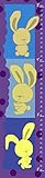 Green Leaf Art Growth Chart, Bunnies [並行輸入品]