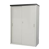 収納庫　幅89×奥行47×高さ132cm　棚12段階調節可能