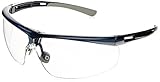 Honeywell T5900LBL Adaptec Safety Glass, Regular, Dark Blue Frame, Clear Lens (Pack of 50) by Honeyw