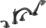 Delta T4792-RB Addison Roman Tub with Handshower Trim, Venetian Bronze [並行輸入品]