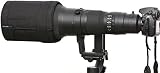 Rolanpro レンズフード 望遠レンズ折りたたみフード 適合するCanon Nikon Sony Sigma Tamron 200mm f/2、300mm f/2.8、400mm f/4、200-400mm f/4 SLR (S)-#黒色防水