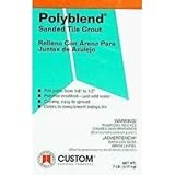 CUSTOM BLDG PRODUCTS PBG507-4 7-Pound Nutmeg Sand Grout [並行輸入品]