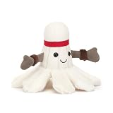 Jellycat Amuseables バドミントンぬいぐるみ 6インチ - スポーツファンのためのバドミントンぬいぐるみ