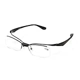 Yellowrock 跳ね上げ 老眼鏡 レディース メンズおしゃれシニアグラス 度数「+1.0～+3.5」 (+1.5) ブラック