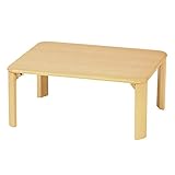 CtoC JAPAN Select テーブル 折りたたみ ナチュラル 幅75cm×奥行60cm×高さ32cm