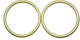 Roo Threads Aluminum Rings for Slings, Gold by Roo Threads