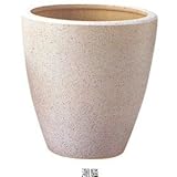 アドミナ 鉢カバー 7号用 30cm ホワイト（白） 光沢【ネオモダン NE-1】 陶器 信楽焼き 穴なし おしゃれ
