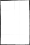 [N-8190051]ＷＡＫＩ　メッシュパネル　６００Ｘ１２００ｍｍ　黒 EMP042
