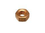 ソリッド真鍮フルナット六角ヘッド六角ナットm5 5 mm ( 10個パック)