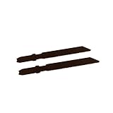 Disston E0114413 Blu-Mol High Speed Steel Jig Saw Blades With Universal Shank, 2-3/4-Inch, 70mm, 21 