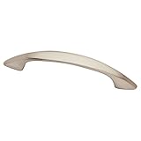 Franklin Brass P12447K-SN-C 3 inch (76Mm) Modern Curve Kitchen Cabinet Drawer Handle Pull, Satin Nic