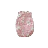 beauty factory 6重 ガーゼ スリーパー ベビー 赤ちゃん パジャマ キッズ 子ども 綿 素材 オーガニック コットン 選べる カラー (動物園ピンク)