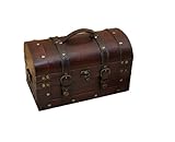 人気 アンティーク風 レトロなトランク-かばん型S おもちゃ箱や収納ボックスでお洒落なインテリア 海賊宝箱