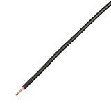 協和ハーモネット 単心ビニルコード 黒 10m VSF 1.25SQ 10m<BK>