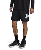 [アンダーアーマー] UA Zone 7'' Woven Short Black Castlerock White S