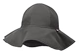 CityスレッドフロッピーSwim Hat With spf50 + for Boys and Girls太陽帽子ビーチプールの公園 カラー: ブラック
