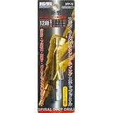 (業務用2個セット) H＆H スパイラルステップドリル/先端工具 【STP-13 12段】 3～14mmサイズ 〔DIY用品/大工道具〕