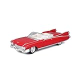 Maisto（マイスト）1/18 キャデラック エルドラド ビアリッツ 1959 レッド ／ ミニカー ダイキャストカー 完成品 36813 RD