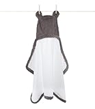 リトルジラフ Little Giraffe おくるみ バスラップ 【正規代理店輸入】 Luxe ツイストフードタオル (チャコール) lg0011-03 プールやお風呂で使えるバスタオル