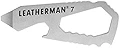LEATHERMAN(レザーマン) マルチツール ポケットツール BY THE NUMBER 7(バイザナンバー 7) 【日本正規品】 25年保証 LTJマーク入