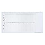 オフィスコム 法人様向け 予定表 ホワイトボード 幅600×高さ450mm 10人用 横書き 壁掛け OC-WBA6045-10W2