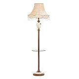 フロアランプ、 ヨーロッパフロアランプクリエイティブリビングルームコーヒーテーブルアメリカントレイ垂直フロアランプスタジオベッドサイドランプE27