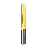 [BTMT]刃長60mmロングサイズのプランジ刃付ストレートビット 12mm軸（刃径12mm）