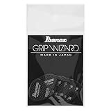 IBANEZ グリップウィザードシリーズ (PPA16XRG-BK) ラバーグリップ フラットピック ブラック 6個パック