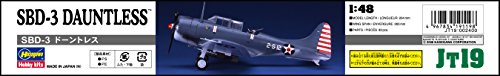 (Hasegawa 1/48 US Navy SBD-3 Dauntless Plastikmodell JT19 - Bild 3 von 5