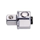 DEEN プッシュリリース付ラチェットメガネアダプター13mm用 1/4sq