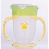 Four Step Training Cup Lid Broad Opening Style by Piyo Piyo