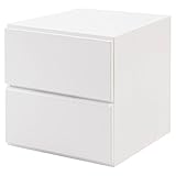 ユニットボックスシリーズ 引出2杯タイプ ホワイト色 幅39cm GA-0034