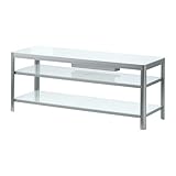 IKEA(イケア) GETTORP テレビ台, ホワイト, アルミニウム (30268304)