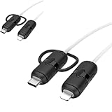 （2ペア） KONXISA ケーブルプロテクター 保護カバー Apple Type-C - Lightning/Android Type-C - Type-C 用 ライトニングケーブル 断線防止 シリコン製 耐久性 ケーブルカバー 折り防止 汚れ防止 耐摩耗性 Type-C - Lightning/Type-C - Type-C 充電ケーブル 用 ケーブルカバー (ブラック)