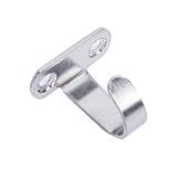 Moldiyステンレススチール天井フックタオル/ローブClothesキーフックのクローゼットトップバスルームキッチンキャビネットガレージユーティリティHeavy Dutyねじ壁マウントforホームスト