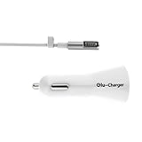 アップルのラップトップ車の充電器急速充電45W60Wのための小さな車の充電器1.5メートルのケーブルで2つの接続ポート (Aコネクタ, ホワイト)