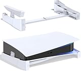 【PS5 Pro/PS5 Slim/PS5対応】PS5 横置き スタンド OIVO 転倒防止 地震対策 傷付き防止 放熱改善 新型 PS5 Slim スタンド PS5 アクセサリー 固定ネジ付 PS5通常版とデジタル版両対応