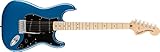 Squier by Fender エレキギター Affinity Series™ Stratocaster®, Maple Fingerboard, Black Pickguard, Lake Placid Blue ソフトケース付き