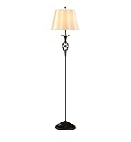 北欧フロアランプ垂直アイアンアメリカンビレッジ樹脂フロアランプ（光源なし）