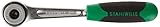 Stahlwille 422 Fine Tooth Ratchet with 2 Component Handle, 3/8' Drive, 32mm Width, 24mm Thickness, 1