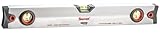 Starrett Exact Plus KLBXP24-1-N Aluminum Box Beam Magnetic Level with 3 Block Vials, 24 Length by St