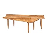 不二貿易(Fujiboeki) センターテーブル メープル 122×43cm ツイン 38004