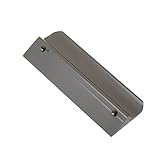 Lovoski アルミ製　アンティーク　衣装キャビネット　引き出し　家具ノブ　取っ手　ドアハンドル　全2色3サイズ選ぶ - 80 * 32 * 16ミリメートル, グレー