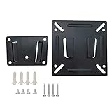 Broadwatch 壁掛け モニター マウント PCモニター 液晶テレビ用 壁掛け金具 VESAマウント対応 75×75 100×100mm ブラケット