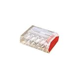 ワゴジャパン:ワゴ WGT-5 差込コネクタ 5穴用 50個入り WGT-5 型式:WGT-5（1セット:50個入）