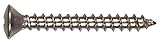 The Hillman Group 823720 Stainless Steel Oval Head Phillips Sheet Metal Screw, 12-Inch x 1-1/2-Inch,