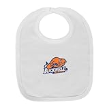 Bucknellホワイトベビーよだれかけ' BucknellフルBison '