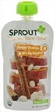Sprout Organic Baby Food Sweet Potato & White Beans 4 OZ (Pack of 20) by Sprout [並行輸入品]